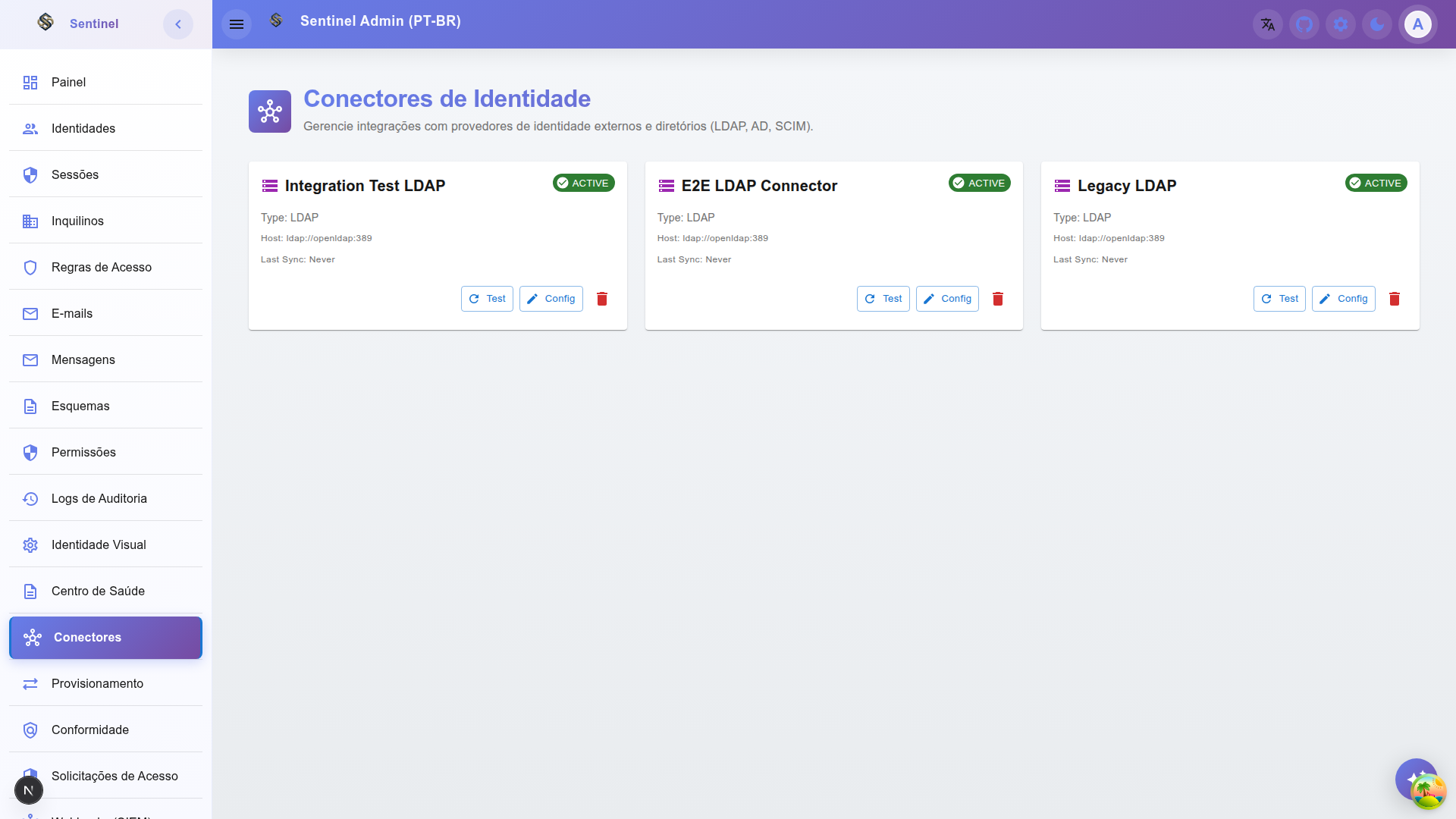 Lista de Conectores