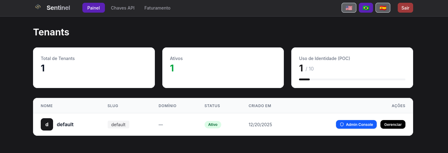 Configurar Tenant en Portal Sentinel